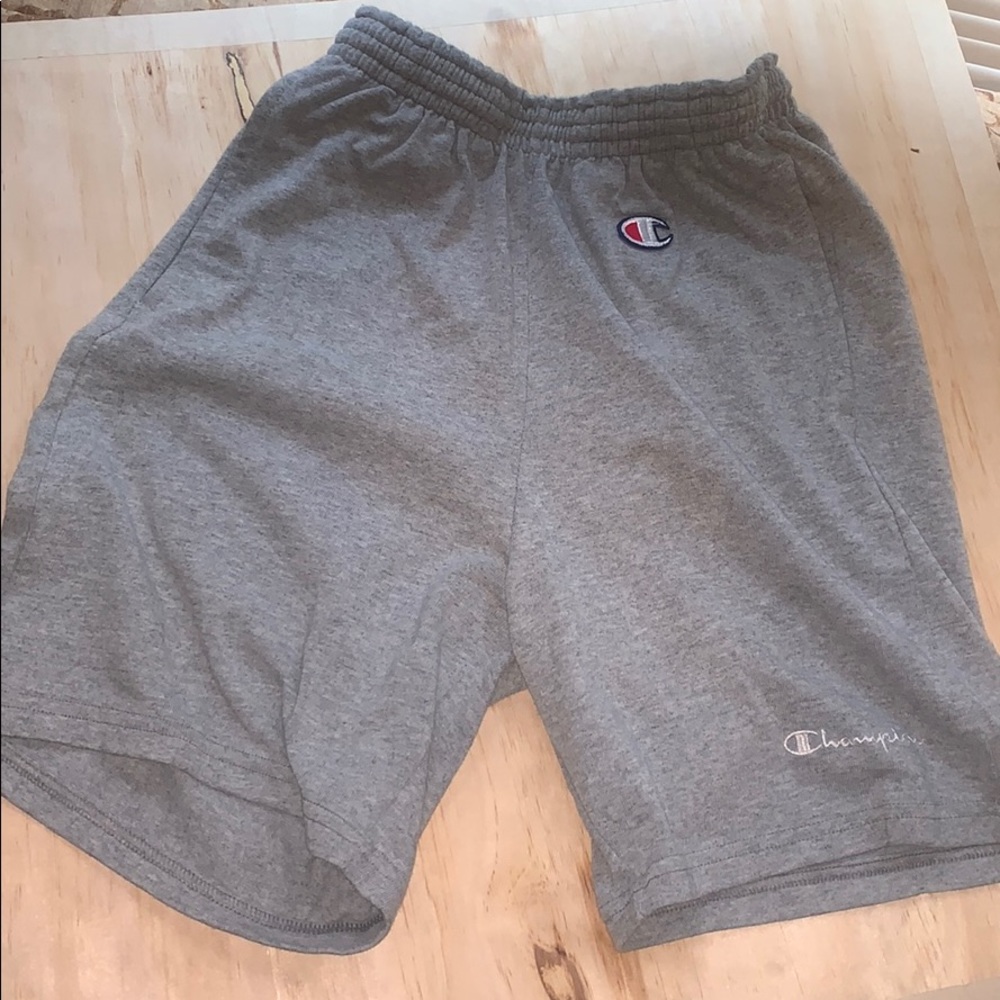 Champion shorts.